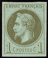 * Rothschild. No 25d, Large Charnière Mais TB. - R - 1863-1870 Napoléon III Lauré