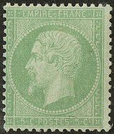 ** No 35, Vert-pâle Sur Bleu. - TB. - R - 1870 Siège De Paris