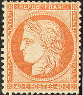 * No 38, Orange. - TB - 1870 Siège De Paris