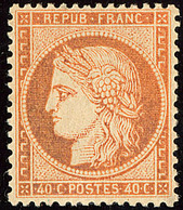 * No 38, Très Légères Rousseurs Au Verso Mais TB - 1870 Siège De Paris