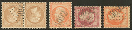 Mersina. Gc 5080. Nos 21 Paire Horizontale, 23, 24, 31. - TB - Otros & Sin Clasificación