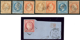 Smyrne. Gc 5098. Nos 21 (2), 22, 23 (2), 29, 38, 57 Sur Fragment. - TB - Otros & Sin Clasificación