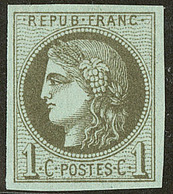 ** No 39I, Olive, Très Frais. - TB - 1870 Emission De Bordeaux
