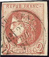 No 40IIc, Pos. 11, Obl Cad D'Avril 71. - TB - 1870 Emission De Bordeaux