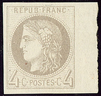 ** No 41II, Gris, Bdf, Très Frais. - TB - 1870 Emission De Bordeaux