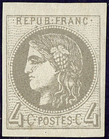 * No 41IIe, Gris Foncé, Bdf, Très Frais. - TB - 1870 Emission De Bordeaux