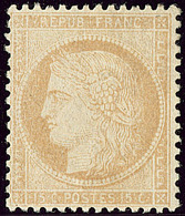 * No 59a, Bistre-jaune. - TB - 1871-1875 Cérès