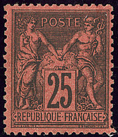 * No 91, Très Frais. - TB - 1876-1878 Sage (Type I)