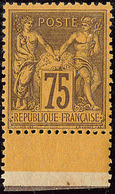 ** No 99, Violet Sur Orange, Violet Sur Orange, Bdf, Très Frais. - TB - 1876-1878 Sage (Type I)