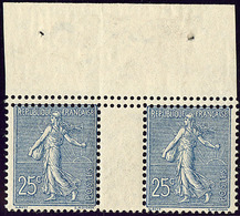 ** Double Piquage. No 132k, Paire Horizontale Interpanneaux, Bdf. - TB - Autres & Non Classés