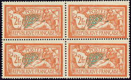 ** Merson. No 145, Bloc De Quatre, Très Frais. - TB - 1900-27 Merson
