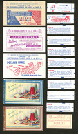 ** Nos 189C1 (couv. Verso Def), 199C20, 886C1 S.5, 886C12 S.14, 1011C10 S.5-56, 1011cC1, 2376 C12 10 Dates Différentes.  - Autres & Non Classés