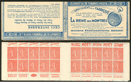 ** No 199C54, Carnet De 20t, S.204, Sans Agrafe. - TB - Autres & Non Classés