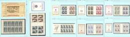 ** Croix-Rouge. Collection. 1952-1967, 16 Carnets Avec Timbres Détachés De La Couverture. - TB - Croix Rouge