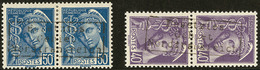 * Coudekerque. Nos 5 Paire Horizontale, 7 Paire Verticale. - TB - Guerre (timbres De)