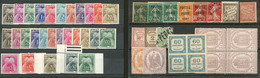 * 1870-1943 (Préos, Taxe, Journaux), 49 Ex Dont Taxe 9 Bloc De Quatre Et 67 à 94 **, Etc., Tous états - Collections