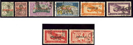 INDOCHINE. Poste 101, 116, 140, 145, PA 12/14, Service 16, Surchargés "PECULE" En Rouge Ou En Noir. - TB - Other & Unclassified