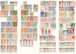 ** Collection. 1891-1947 (Poste, PA, Taxe), Valeurs Moyennes Et Qqs Séries Complètes. - TB - Other & Unclassified