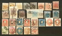 Lombardo-Vénétie. Collection. 1850-1864 (Poste), Petites Et Moyennes Valeurs Entre Les N°1 Et 27. - TB - Lombardo-Vénétie