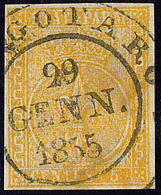 Parme. No 6, Obl Cad Janv 1855. - TB - Parma