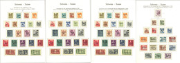 ** Service. Collection. 1944-1950 Diverses Séries Entre Les 206 Et 361. - TB - Autres & Non Classés