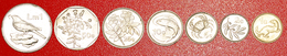 √ ANIMALS AND SUN: MALTA ★ LAST PRE-EURO SET 7 COINS 1986-2007! LOW START ★ NO RESERVE! - Malte