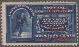 1899-313 CUBA US OCCUPATION. 10c ENTREGA ESPECIAL SPECIAL DELIVERY. MENSAJERO AZUL. MLH. - Nuovi