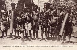 S 2    -  686    -     ILES   SALOMON    -   (  Océanie )     -   Musique  De  La  Garde  Républicaine  De  Gagan     - - Solomoneilanden