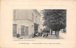 91-LA FERTE-ALAIS- "TERMINUS HÔTEL" FORCE, AVENUE DE LA GARE - La Ferte Alais