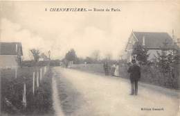 94-CHENNEVIERES- ROUTE DE PARIS - Chennevieres Sur Marne