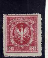 POLONIA POLAND POLSKA 1915 1916 LEGIONISTOM POLSKIM 10h MNH - Ungebraucht