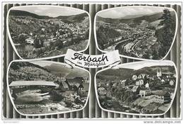 ALLEMAGNE - GERMANY - FORBACH Im Mürgtal - 4 Views - Forbach