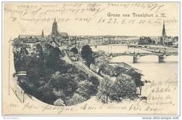 ALLEMAGNE - GERMANY - Gruss Aus Frankfurt A. M. - 23/06/1901 - Frankfurt A. D. Oder