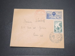 FRANCE - Vignette Première Poste Aérienne Du Monde ( Poste Par Ballon ) Sur Enveloppe Philatélique En 1946 - L 16309 - Briefe U. Dokumente