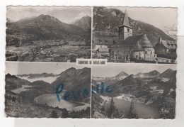 65 HAUTES PYRENEES - CP 4 VUES SOUVENIR DE VIELLE AURE - VALLEE D'AURE - M. BERJAUD BORDEAUX N° 1031 - CIRCULEE 1964 - Vielle Aure