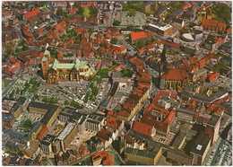 Münster - Luftaufnahme Mit Dom, Lambertikirche Und Prinzipalmarkt - Munster
