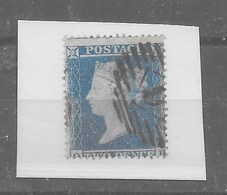 Sello De Inglaterra "Blue Two Pence" Nº Yvert 9. Nº Scott 9 O - Used Stamps