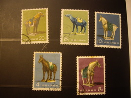 CHINE   Stamps 1961  Chevaux - Gebraucht