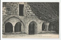 87 Haute Vienne - St Saint Yrieix Env Le Chalard Ruines De L'abbaye Tombeau Des Seigneurs De Lastours - Saint Yrieix La Perche