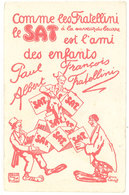 Cpa Pub : Comme Les Fratellini, Le SAT à La Saveur Du Beurre ...  ( Cirque, Clowns ) ( S. 2556 ) - Werbepostkarten