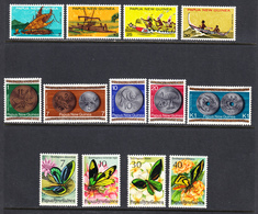 Papua New Guinea 1974-75, Mint No Hinge, Sc# 406-418, SG - Papua New Guinea