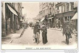 EPERNAY ..-- 51 . MARNE  ..-- Rue Saint - Martin . - Epernay