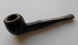 - Ancienne Pipe - CMG - Pipe Gainée De Cuir - - Meerschaumpfeifen