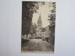 95 Val D'oise Environs D'Avernes L'église De Gadancourt - Avernes