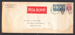 USA 1937 Cover, Special Delivery - Brieven En Documenten