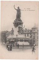 75 PARIS STATUE DE LA REPUBLIQUE - Statues