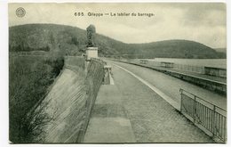 CPA - Carte Postale - Belgique - Barrage De La Gileppe - Le Tablier Du Barrage - 1910 (CP2684) - Gileppe (Barrage)