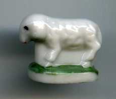FEVES - FEVE - MOUTON BLANC SOCLE VERT - Animaux