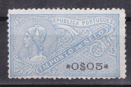 Revenue/ Fiscal, PortugaL - Imposto Do Selo // 1924 - 0$05 - Oblitérés