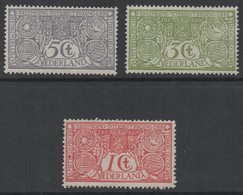 Q214- NETHERLANDS. 1906. SC#: B1-B3 - MNG - -  SCV: US$ 80.00 - Ponta Delgada